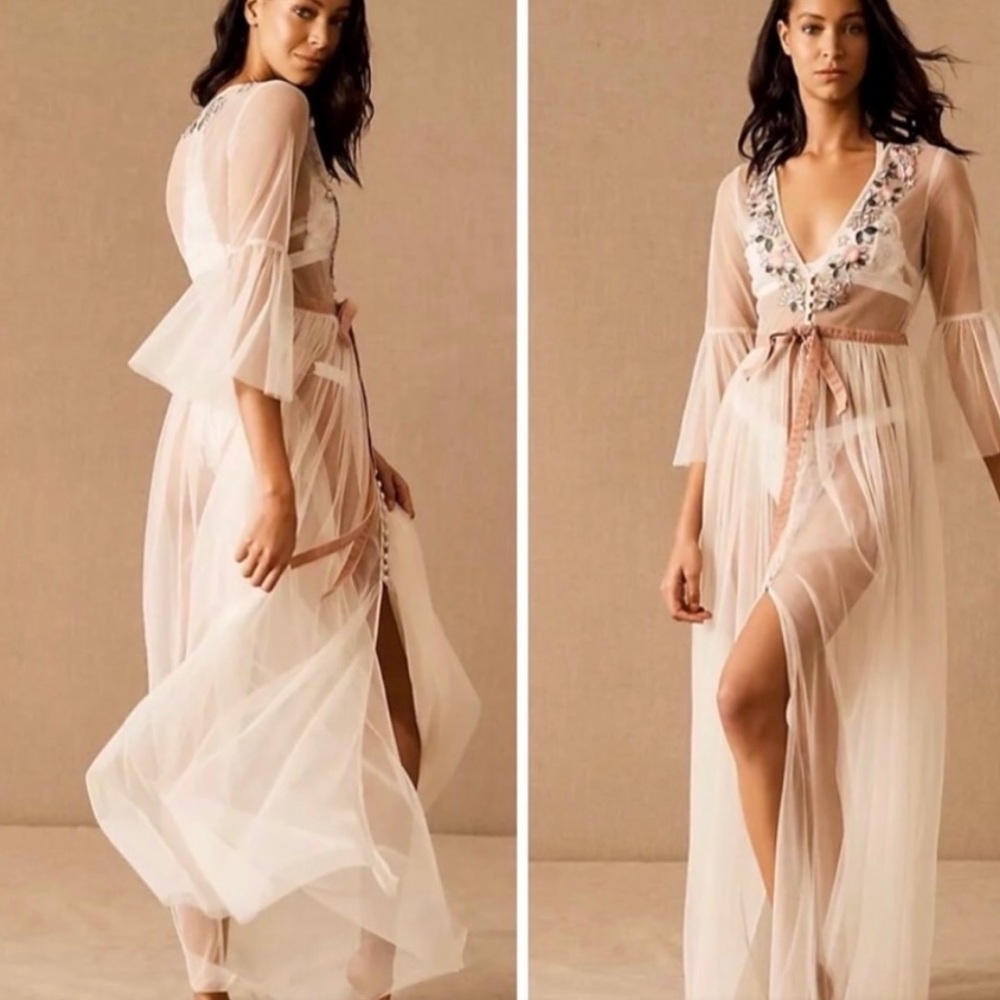 BHLDN Celyn Bridal Robe